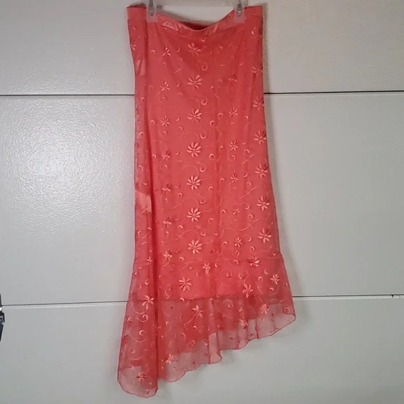 Vintage Vanity Dress Pink With Floral Pattern made in USA Y2K - Picture 4 of 4